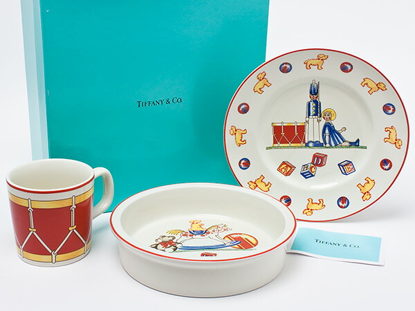 楽天市場】ティファニー トイズ食器3点セット tiffany-93お茶のふじい