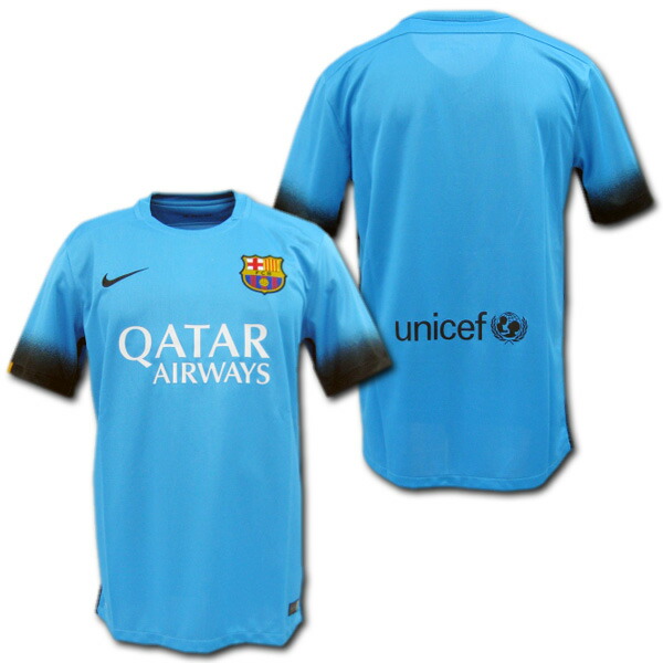 楽天市場】FCバルセロナ 15/16 サード（水色） NIKE 【公式カード無料