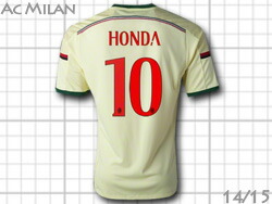 楽天市場】ACミラン 2014/15 サード #10 HONDA 本田 圭佑 アディダス製