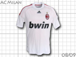 楽天市場】ACミラン 08/09 アウェイ（白） ADIDAS製 : O.K.A.フットボール