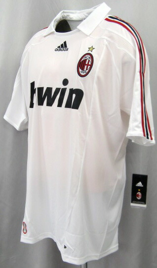 楽天市場】ACミラン 07/08 アウェイ（白） ＃22 KAKA カカ ADIDAS製