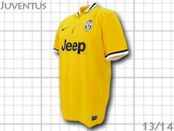楽天市場】【ナンバー無料】 ユベントス 13/14 アウェイ (黄色) ナイキ