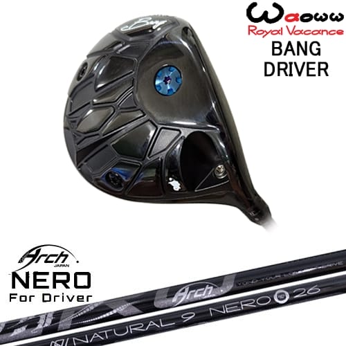 楽天市場】【OVDカスタム】Waoww BANG ドライバー[DW]ワオWAOWW For