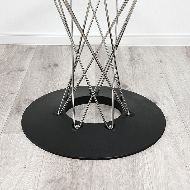 楽天市場】サイクロンテーブル ガラス天板 天板直径80cm イサムノグチ