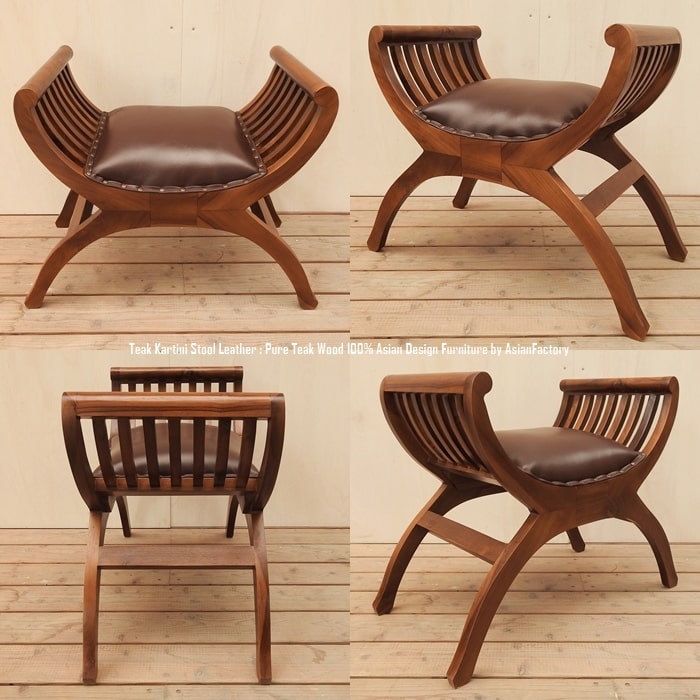 楽天市場】チーク無垢材 カルティニチェア レザー TB ティーブラウン