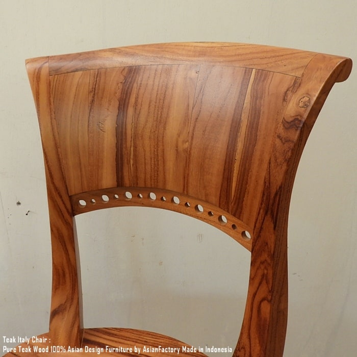 楽天市場】チーク無垢材 イタリーチェア NA ナチュラルブラウン