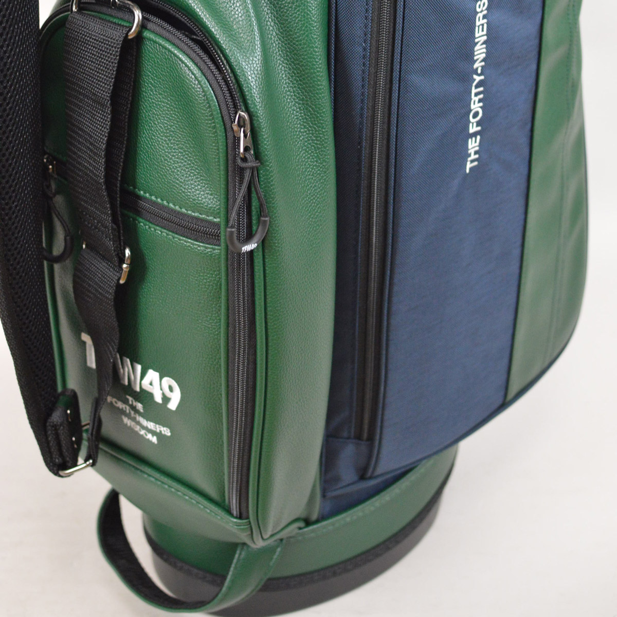 楽天市場】TFW49 キャディバッグ スタンド メンズ 白 黒 紺 グリーン