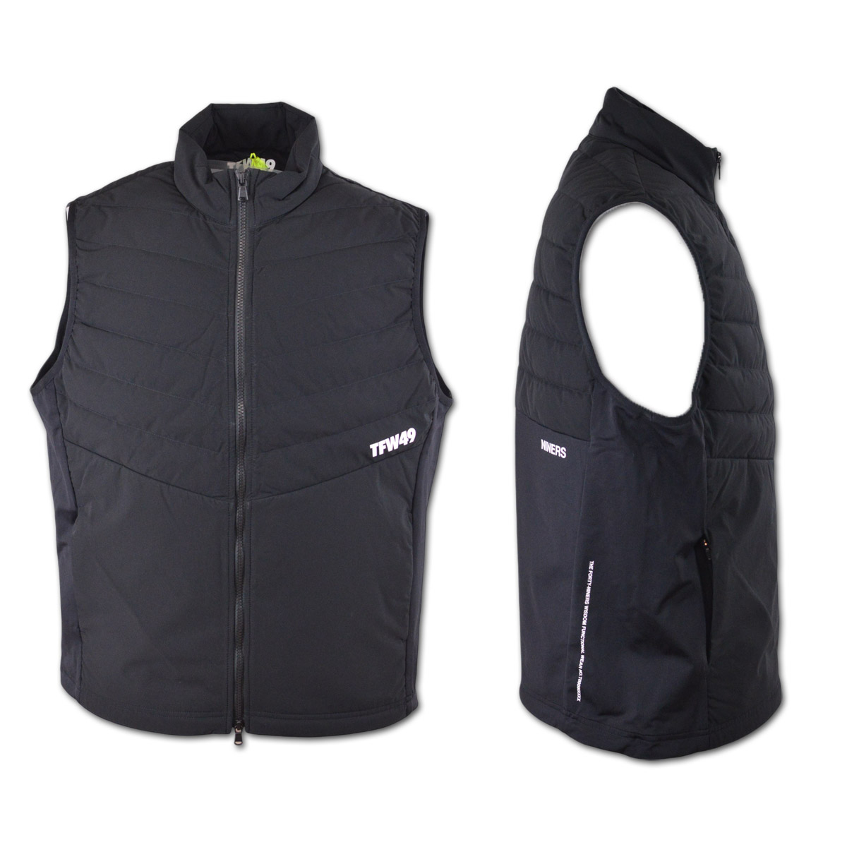 楽天市場】TFW49 ダウンベスト メンズ 秋冬用 黒 グレー M L LL