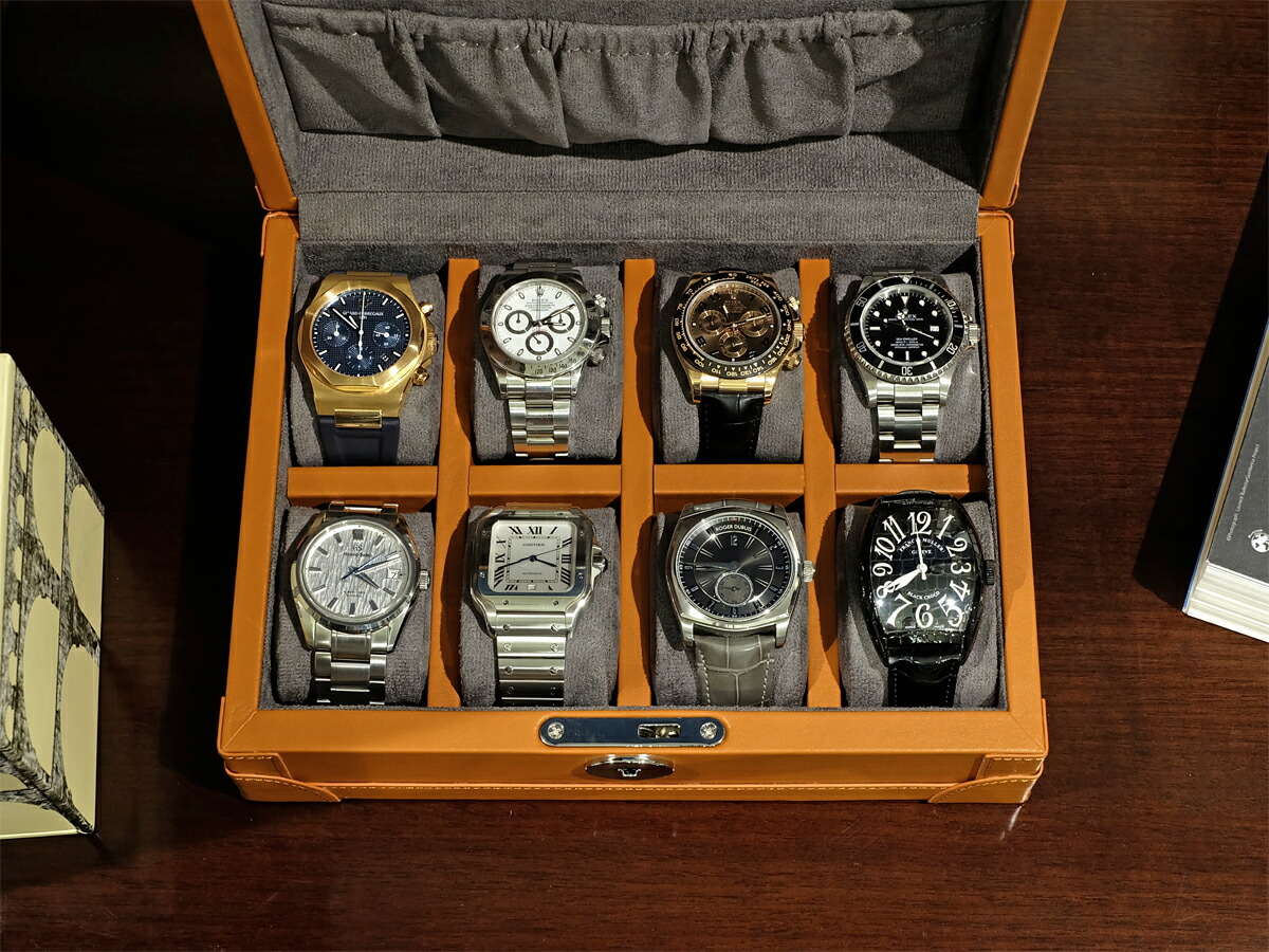 楽天市場】ウォッチケース / 8本収納 / 全2色 ブラウン グリーン