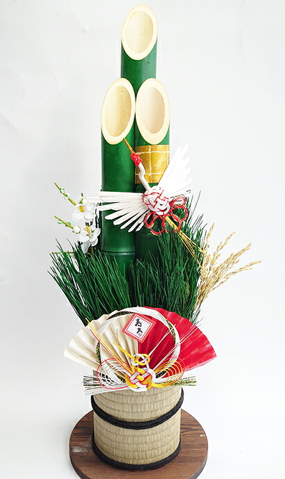 楽天市場】迎春門松 60センチ門松稲穂付【お正月】【門松】【送料