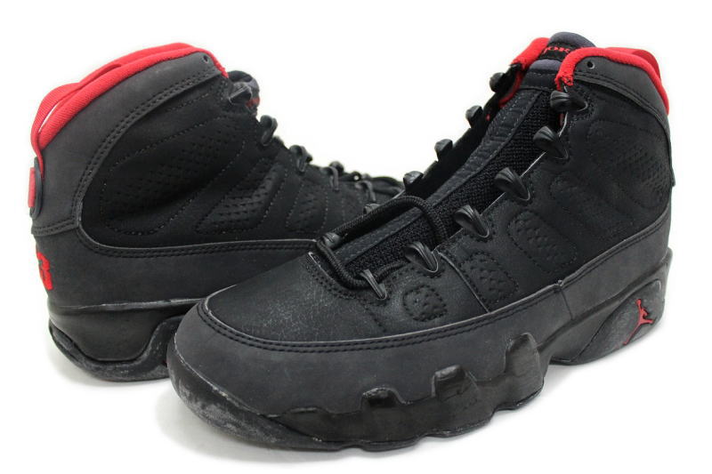 楽天市場】【送料無料】NIKE AIR JORDAN 9 オリジナル 黒×赤 130182