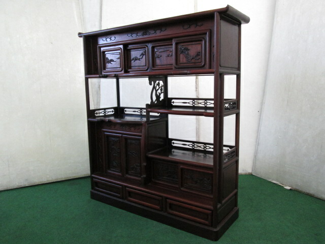 楽天市場】唐木 飾り棚の通販