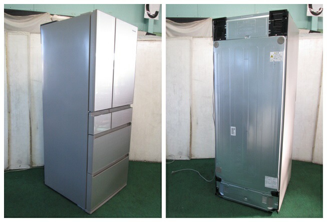 楽天市場】2020年 パナソニック 450L 6ドア冷凍冷蔵庫 NR-SPF455X-N