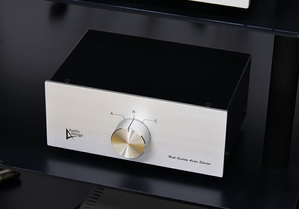 楽天市場】Audiodesign ラインセレクター HAS-3L RCAピン3系統の切替に