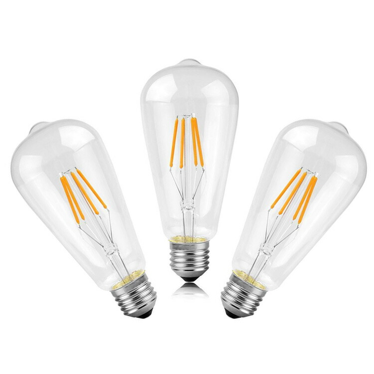 楽天市場】【在庫処分セール】【3個】LED フィラメント 電球 4W クリア