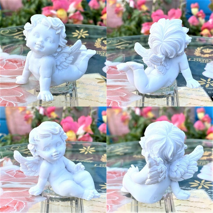 楽天市場】≪天使 置物 天使雑貨 エンジェル雑貨≫愛らしい表情と仕草
