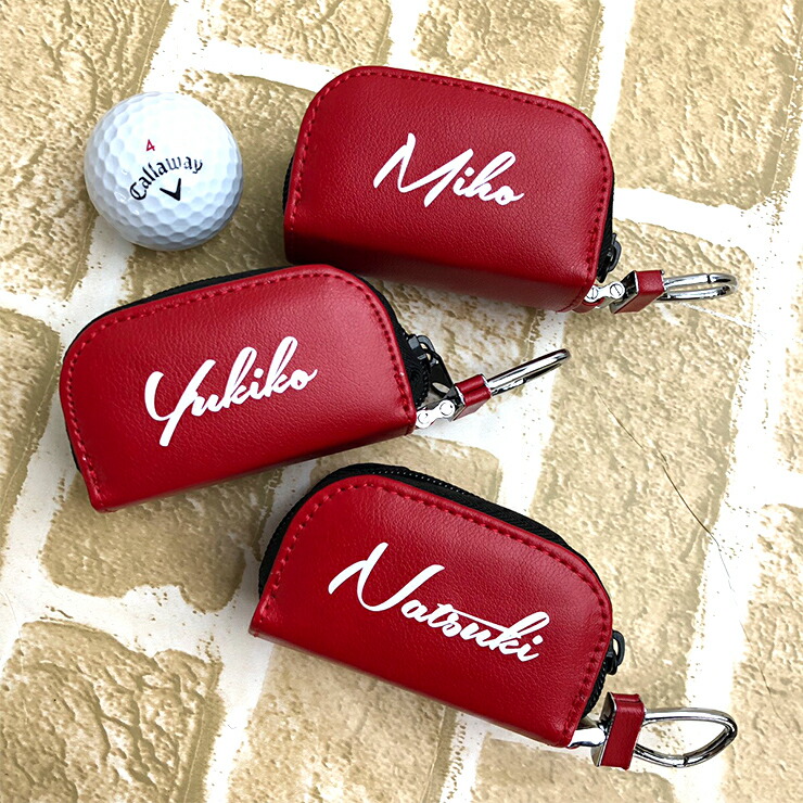 楽天市場】【名入れ可能】 ゴルフボールケース 全7色 ティー入れ付き 2
