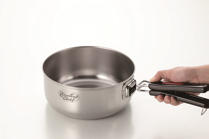 楽天市場】＼SALE ポイント5倍／鍋 取っ手が取れる 着脱式 14cm 18cm