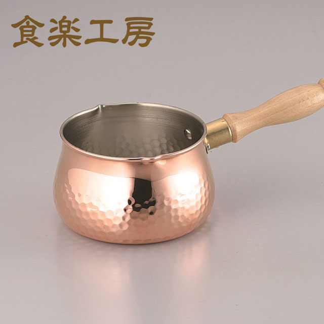 楽天市場】＼SALE ポイント5倍／銅製 ミルクパン 片手鍋 マルチポット