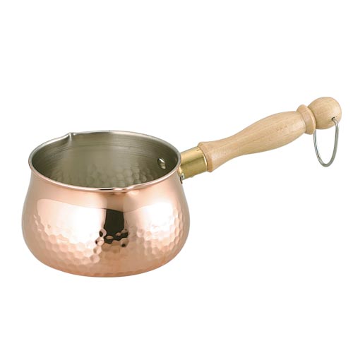楽天市場】＼SALE ポイント5倍／銅製 ミルクパン 片手鍋 マルチポット