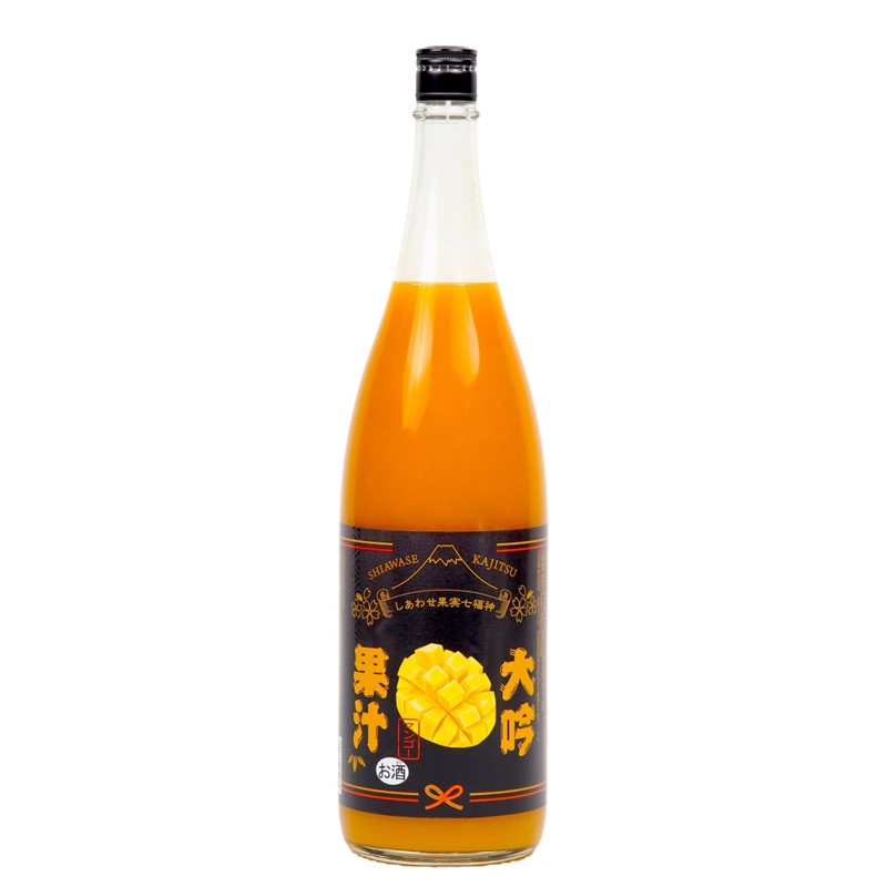 楽天市場】【大吟】しあわせ果実 七福神 大吟果汁 マンゴー 1800ml