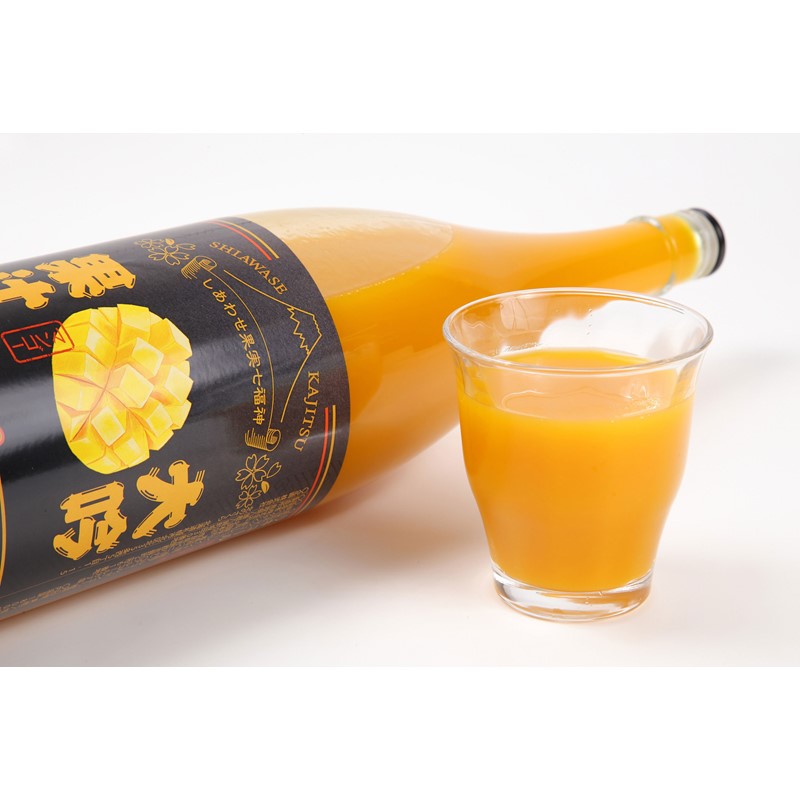 楽天市場】【大吟】しあわせ果実 七福神 大吟果汁 マンゴー 1800ml