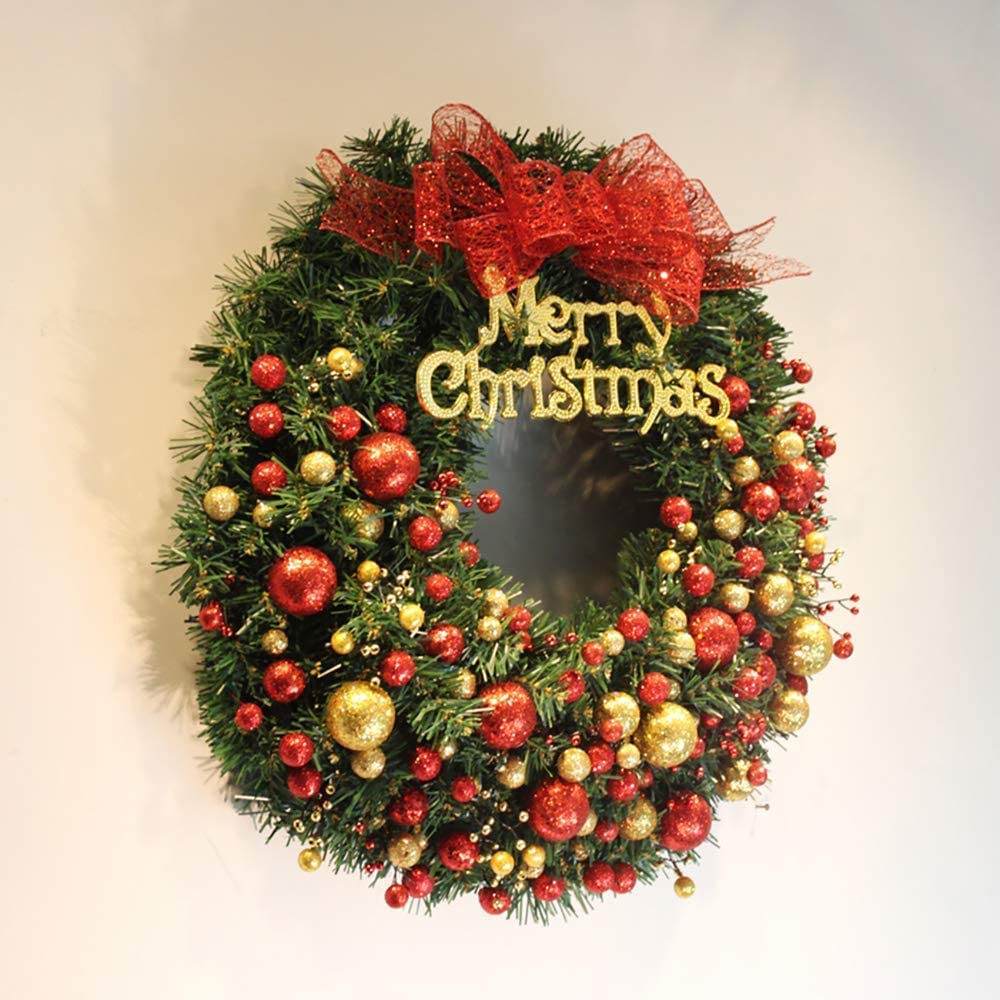 楽天市場】クリスマスリース 50cm 果実物語 来年順調語り オシャレ