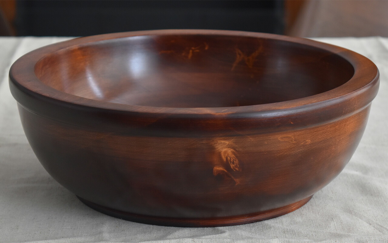 楽天市場】【一点物】こね鉢 33cm 全面拭き漆塗り 日本製 国産 木製