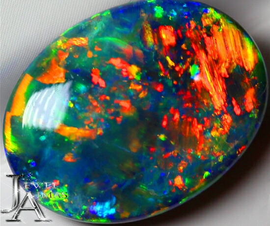 楽天市場】【ｾｰﾙ】ブラックオパール 8.032ct ルース ◇ オーバルカット