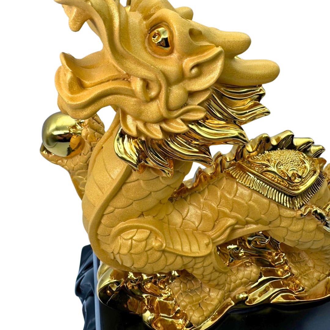 楽天市場】風水 干支 辰 ゴールド 置物 龍 竜 十二支 縁起物 おしゃれ
