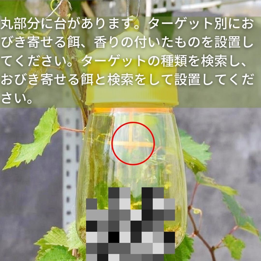 楽天市場】【訳あり】【凹みあり】虫取り 屋根型 黄色 ペットボトル 10
