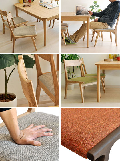 楽天市場】ダイニングチェア 木製 2脚セット 北欧 シンプル モダン