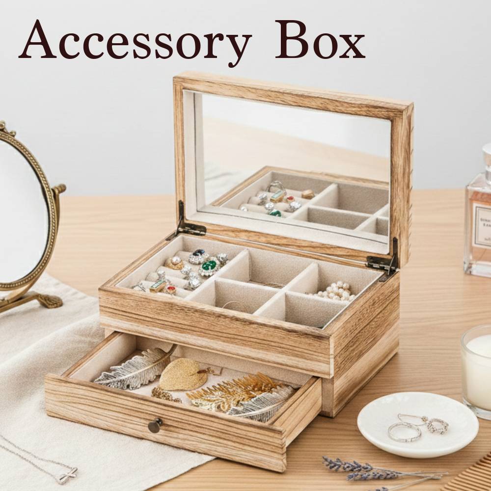 ジュエリーボックス 小物入れ 大容量 木製」の人気商品一覧 | 安い商品