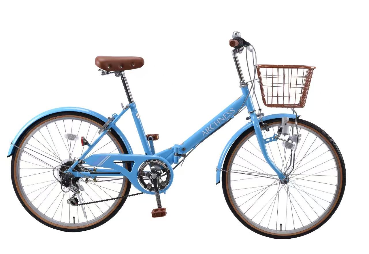 楽天市場】自転車 24インチ（カラーブルー）（キッズ・ジュニア用