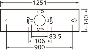 楽天市場】OL551335NR キッチンライト (FL40W×2灯相当) LED（昼白色