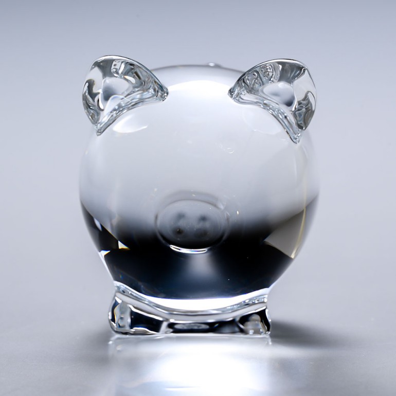 楽天市場】バカラ Baccarat フィギュア 廃盤モデル 豚 ミニマルズ