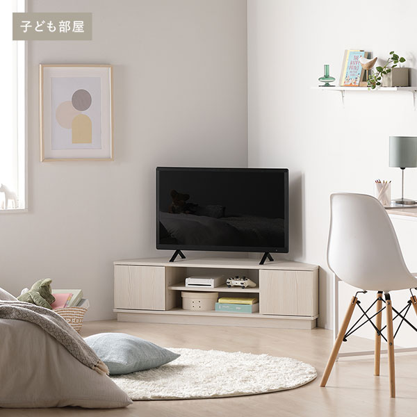 楽天市場】コーナー テレビボード 110cm幅 グレージュ コーナータイプ