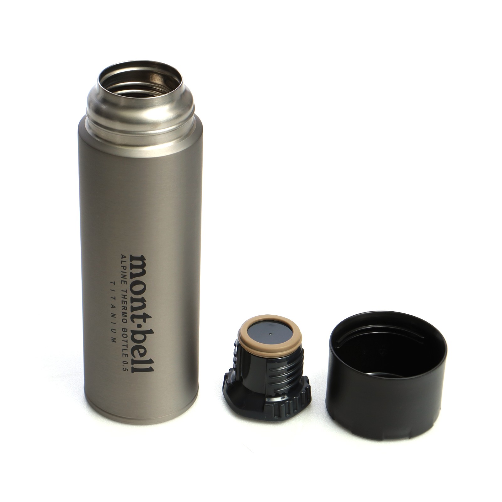 楽天市場】モンベル チタン アルパインサーモボトル 0.5L #1134164