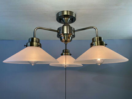 楽天市場】後藤照明 レトロ照明 天井照明器具 3灯用シーリングライト
