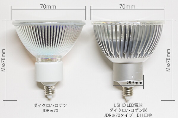 楽天市場】USHIO LEDIU(レデュー) LED電球 ダイクロ
