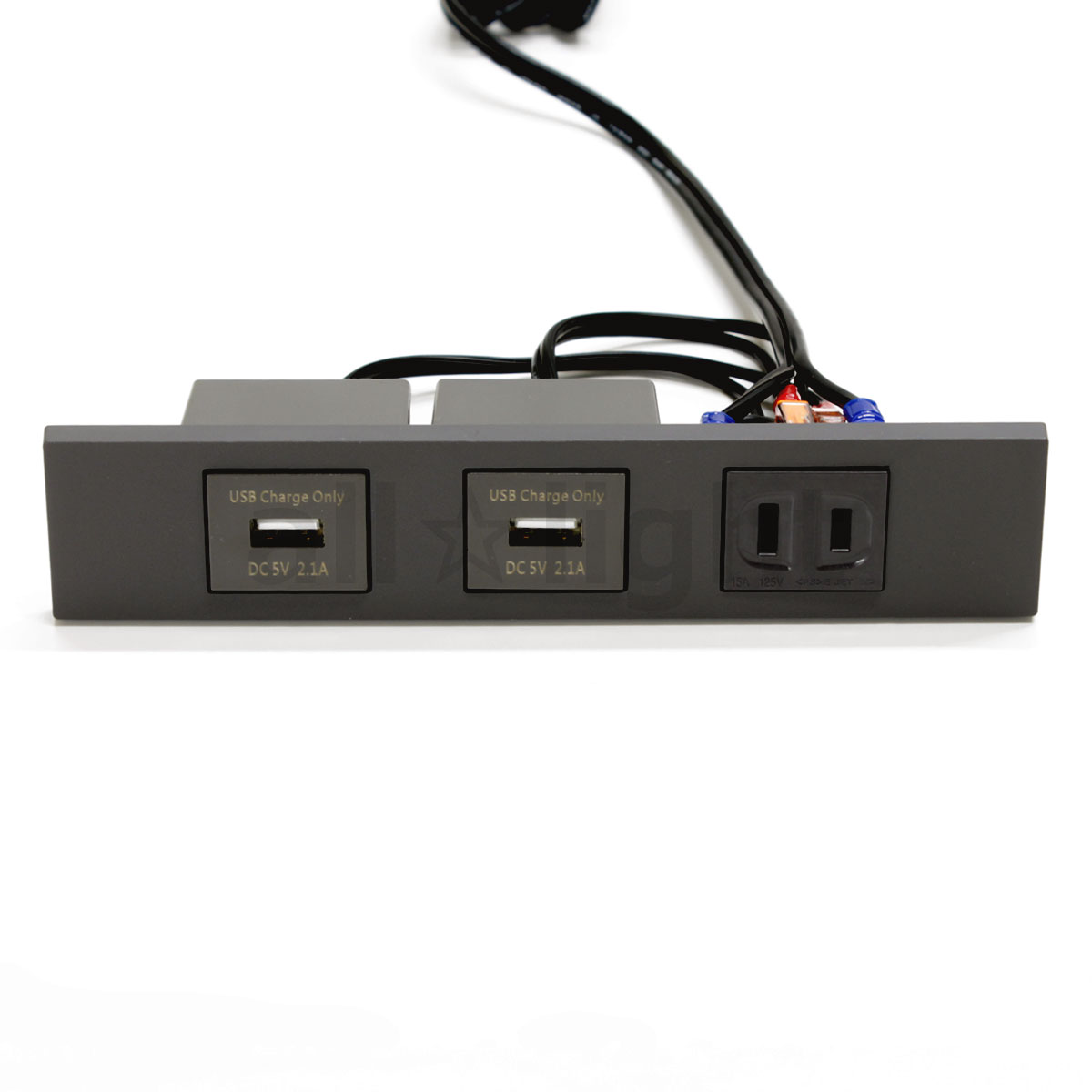 楽天市場】テクノパーツ 家具用コンセント(什器用) USB付きコンセント