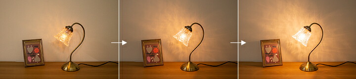 楽天市場】オーブ アンティーク風 テーブルランプ アンティーククリア