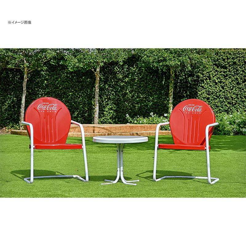 楽天市場】コカコーラ メタル テーブル チェア セット レッド レトロ