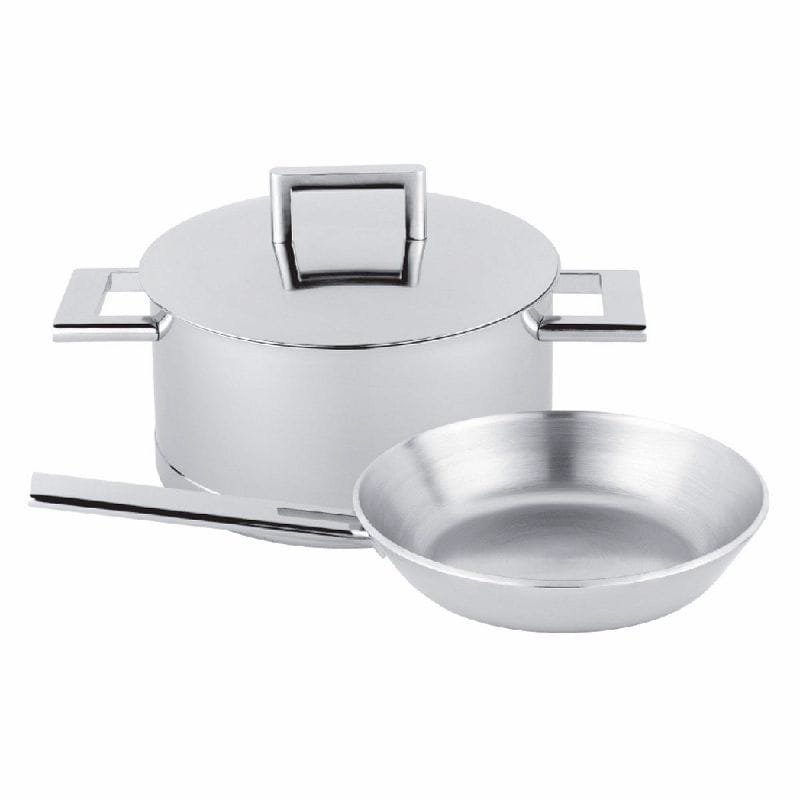 楽天市場】フライパン 鍋 フタ 3点セット 7層 ステンレス デメイエレ