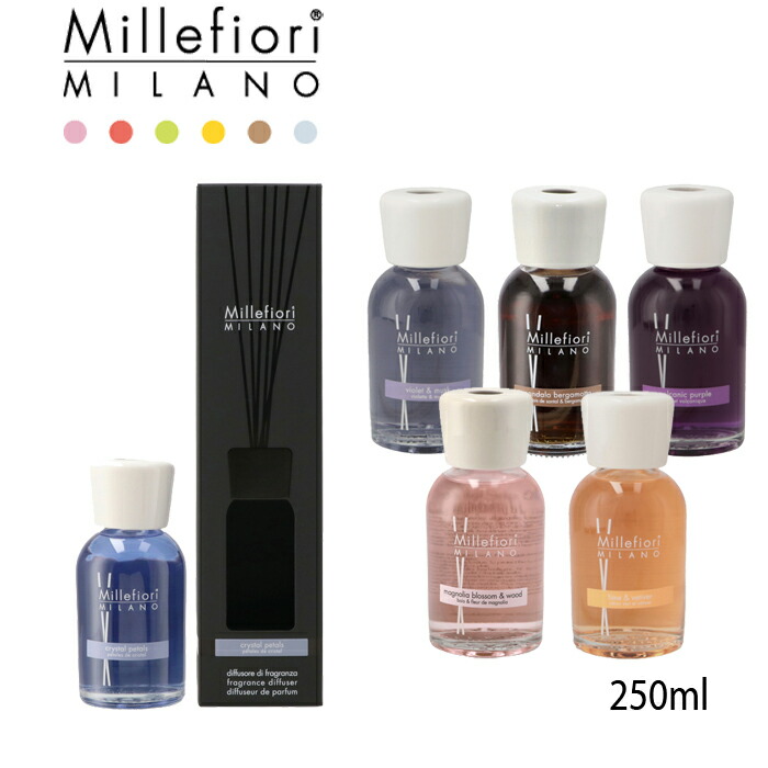 楽天市場】ミッレフィオーリ MILLEFIORI リードディフューザー 250ml