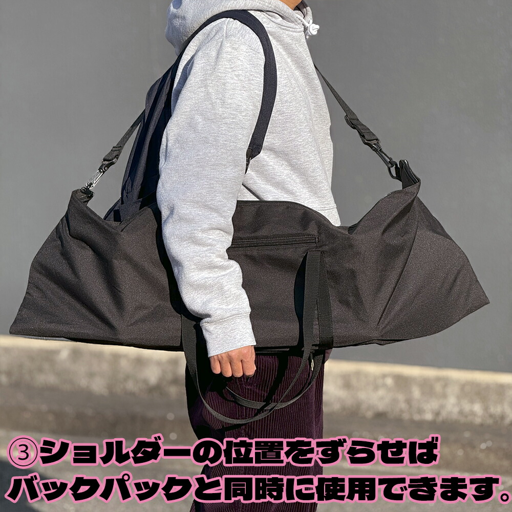楽天市場】アメストオリジナルORIGINAL SKATE BAG BLACK（LARGE ラージ