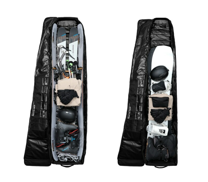 楽天市場】ディービー Db キャリーバッグ Snow Roller Pro 127L スノー