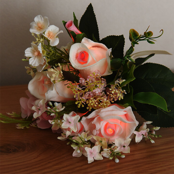 楽天市場】 光るブーケ【一部アンジェ限定 】VIA K studio