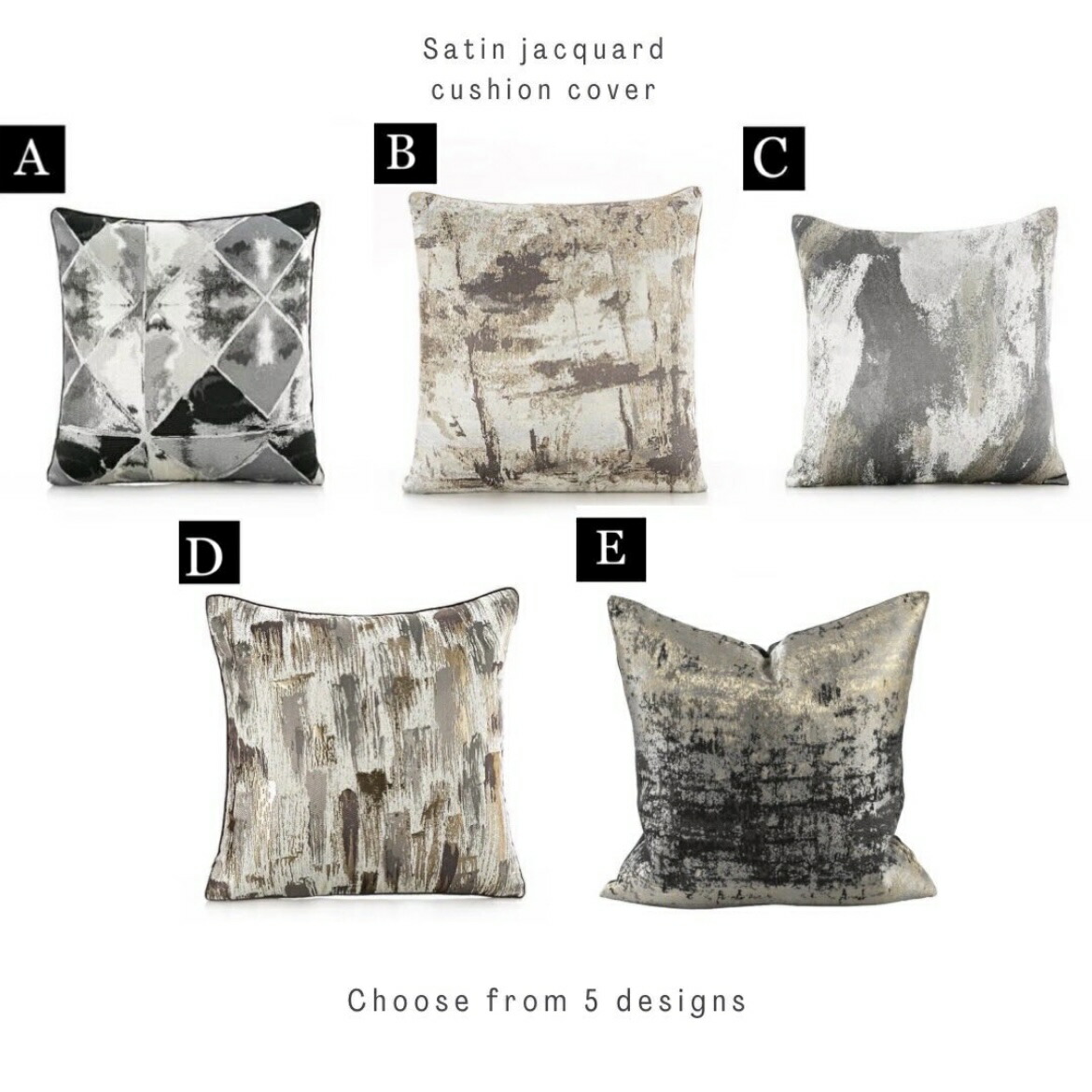 楽天市場】【サテンジャガードクッションカバー】モダン ホテルライク