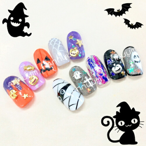 楽天市場】【☆ハロウィンネイルに☆】ネイルパーツ [スタッズ 3D